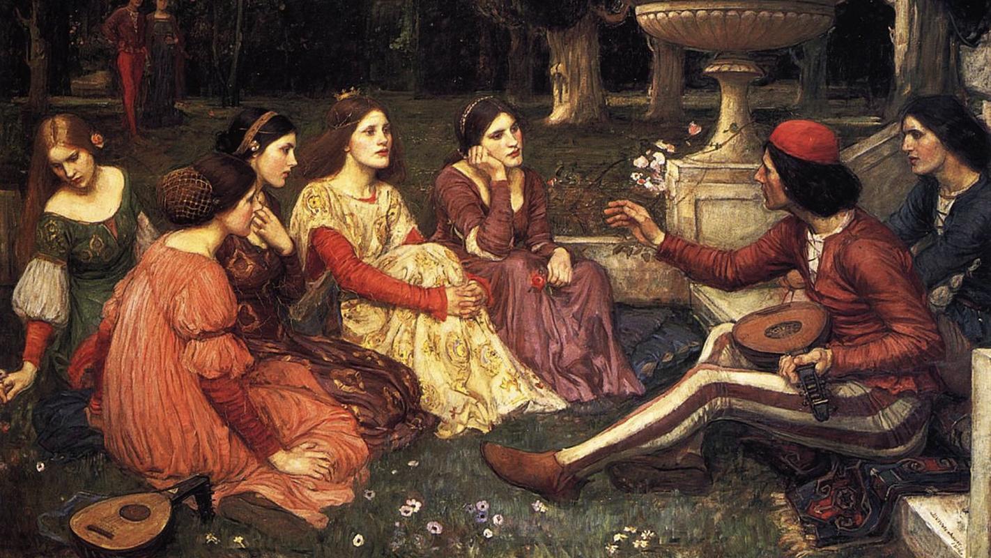 John William Waterhouse The Decameron